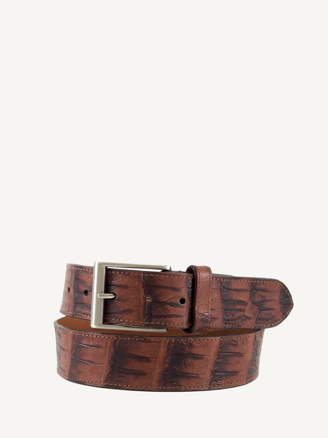 Peanut Vintage Crocodile Tail Belt | 1 1/2" Width