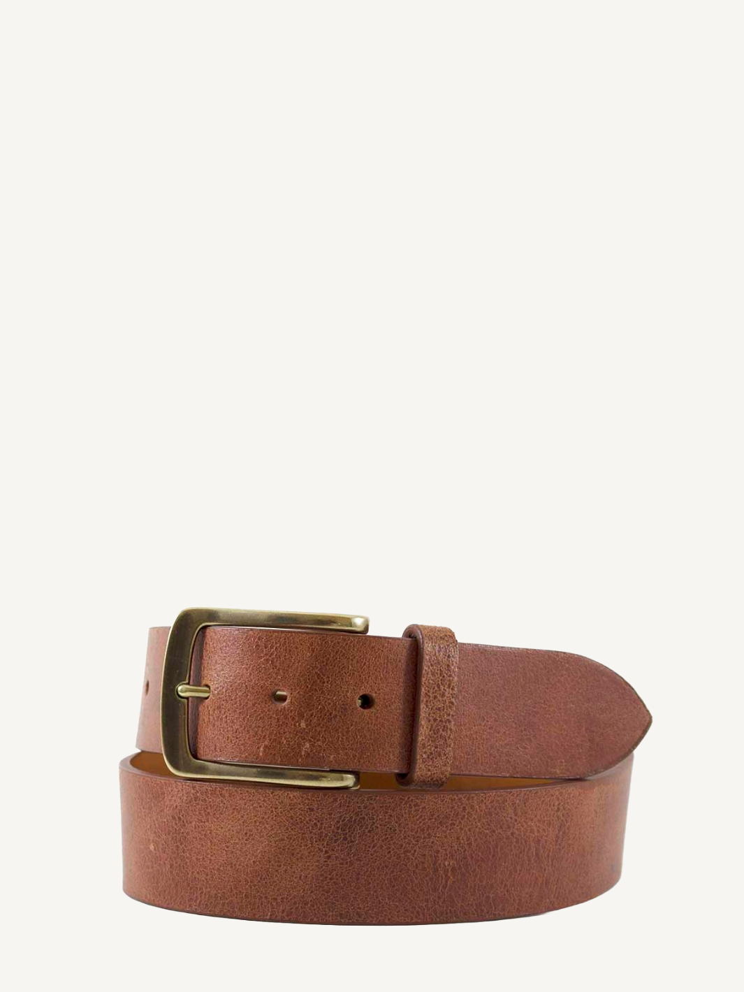 Cognac Distressed Leather Belt | 1 1/2" Width