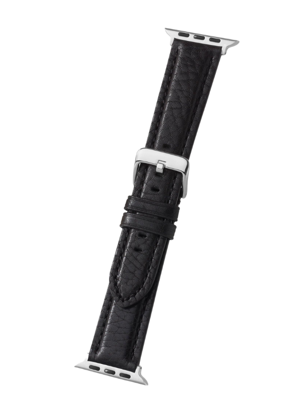 Black Bison Grain Leather | h0778