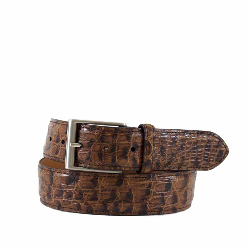 Genuine Vintage Caiman Croc Casual Belt | BP4913