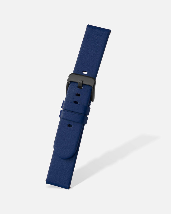 Blue Smooth Appleskin Watch Band