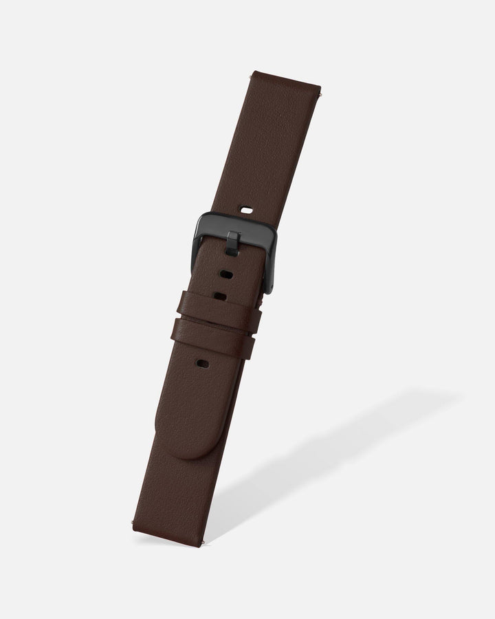 Brown Smooth Appleskin Watch Band