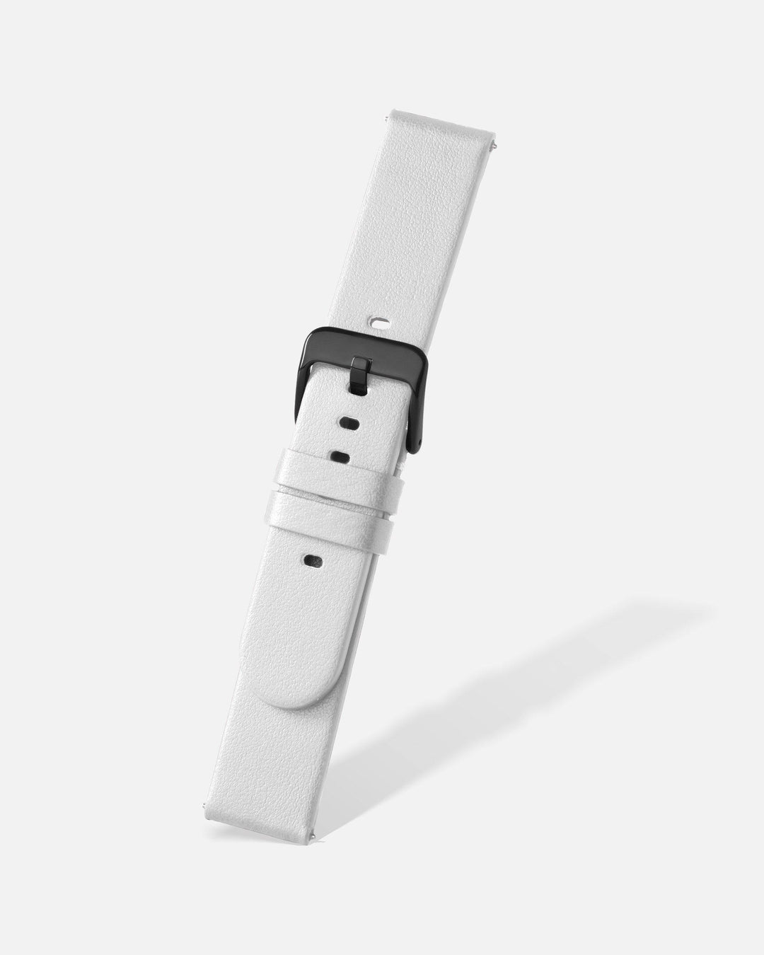 White Smooth Appleskin Watch Band