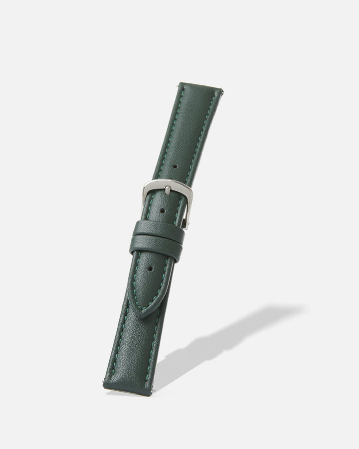 Green Genuine Microfiber Watch Band