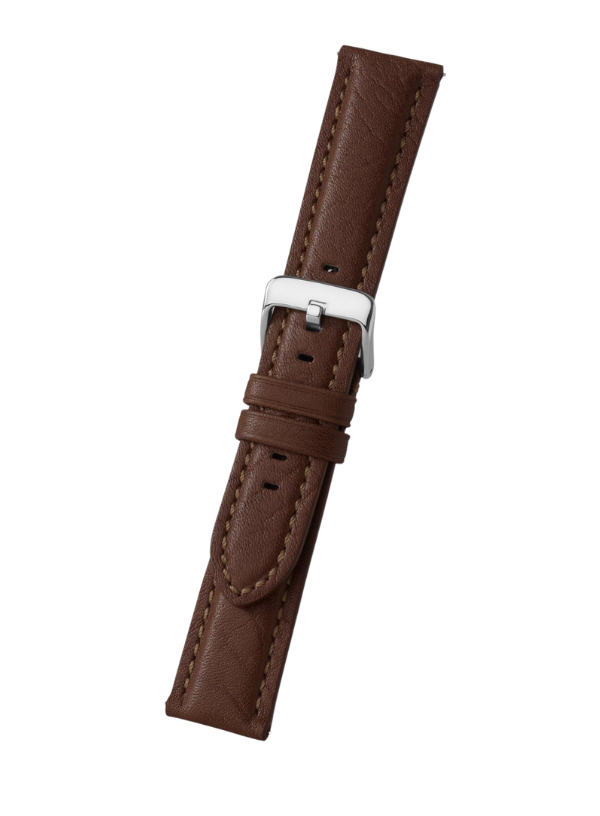 Brown Bison Grain Leather | h0778