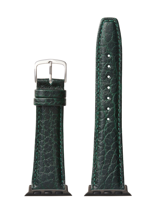 Green Shrunken Grain | Apple Watch Compatible - H0788