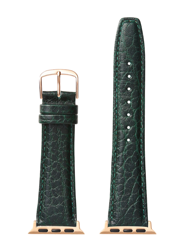 Green Shrunken Grain | Apple Watch Compatible - H0788