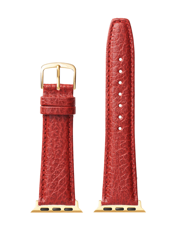 Red Shrunken Grain | Apple Watch Compatible - H0788