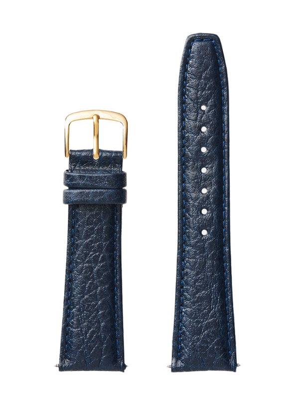 Navy Shrunken Grain | Traditional - H0788