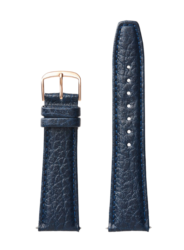 Navy Shrunken Grain | Traditional - H0788