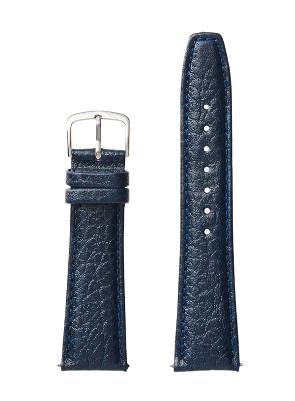 Navy Shrunken Grain | Traditional - H0788