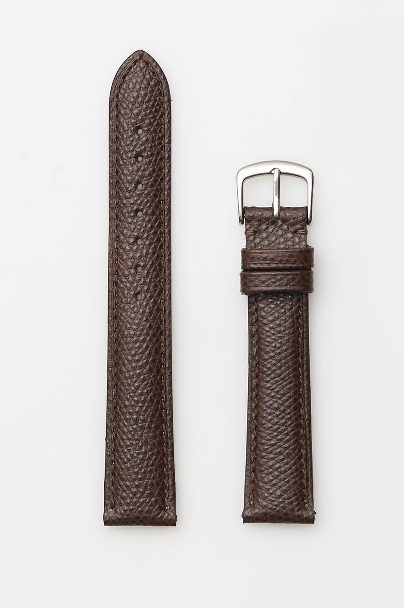 Dark Brown Genuine Hèrmes Leather | USA Made - Traditional - H2045