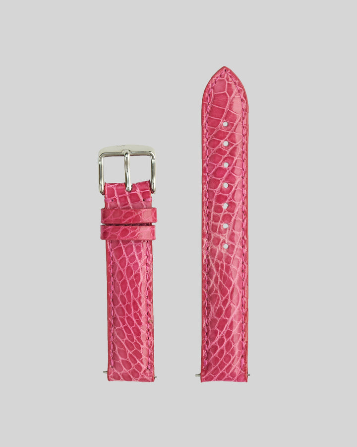 Teal Genuine Shiny Alligator | USA - Traditional - H2015