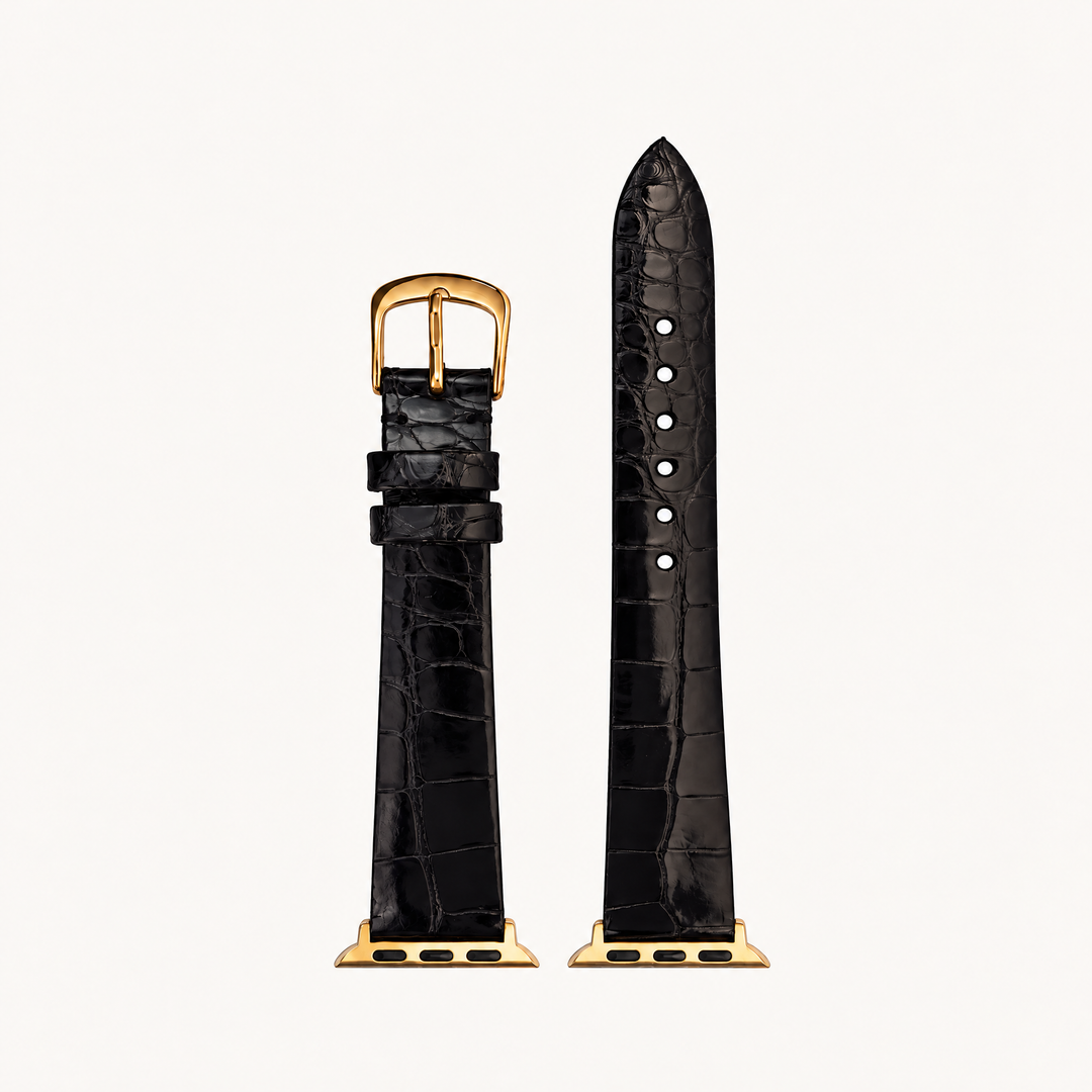 Genuine Alligator Glossy Watch Band | 2009