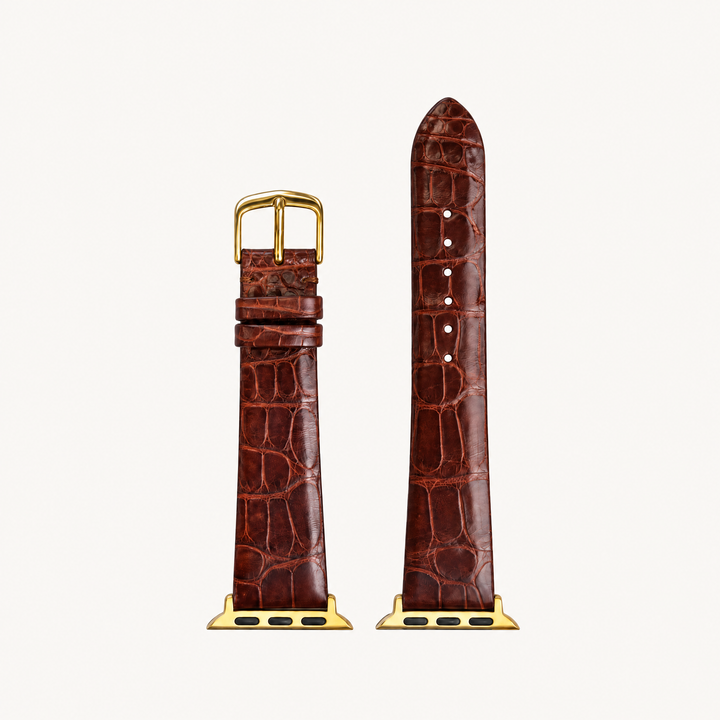 Genuine Alligator Glossy Watch Band | 2009