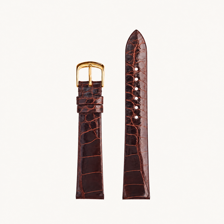 Genuine Alligator Glossy Watch Band | 2009