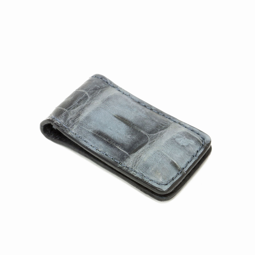 Genuine Crocodile Magnetic Money Clip | USA Made