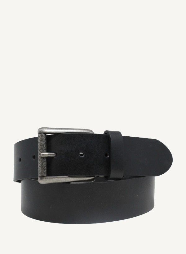 Black Leather Jean Belt |