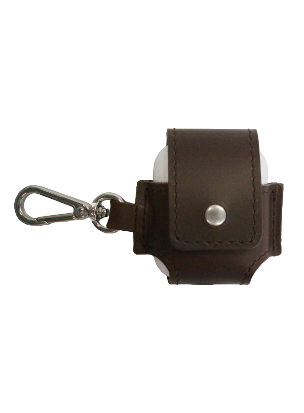 Brown AirPods Keychain Case | BPA8458 02