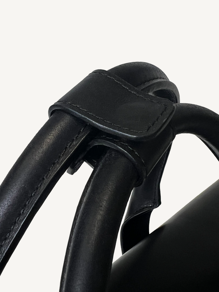 Black Leather Attaché Case