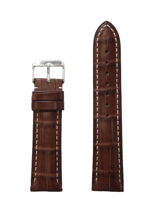 Brown Genuine Matte Alligator | h2021