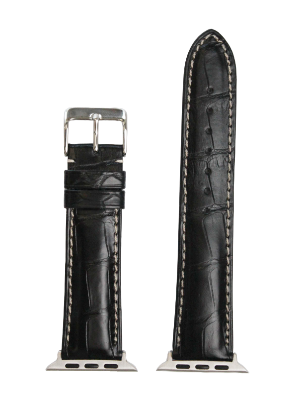 Black Genuine Matte Alligator | h2021