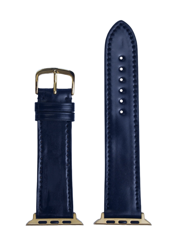 Navy Horween Shell Cordovan | h2050