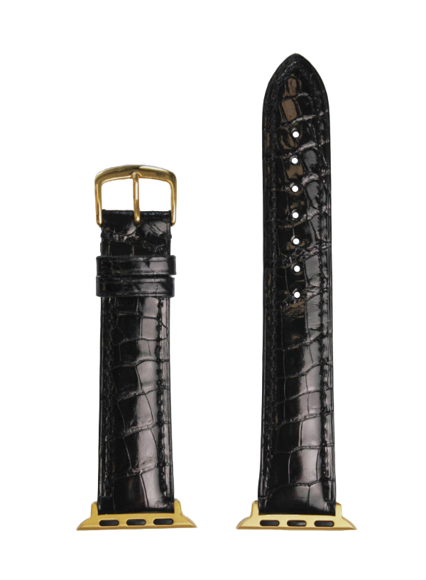 Black Genuine Alligator | h2007