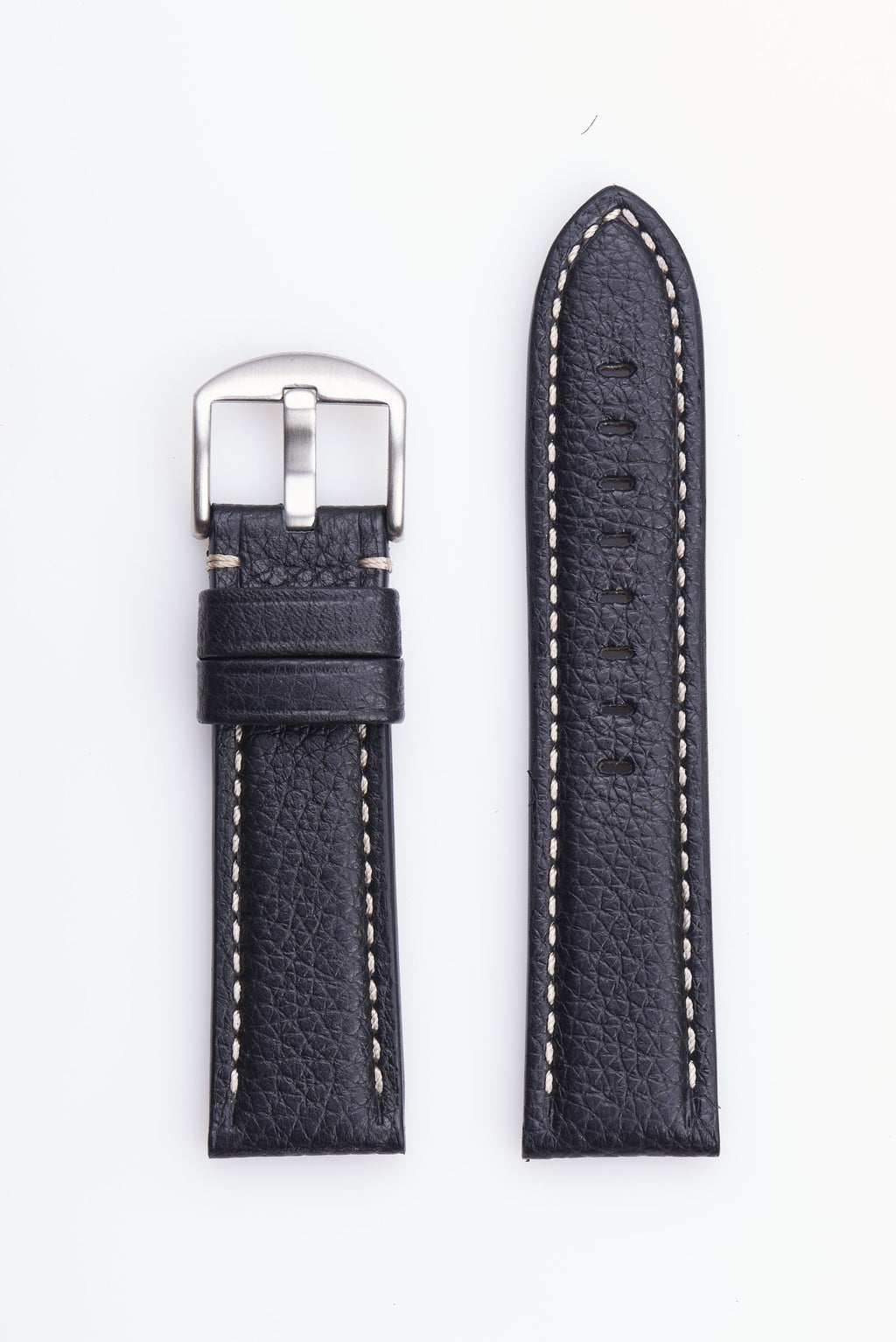 Black Genuine Vegetable Tanned Leather | h2036