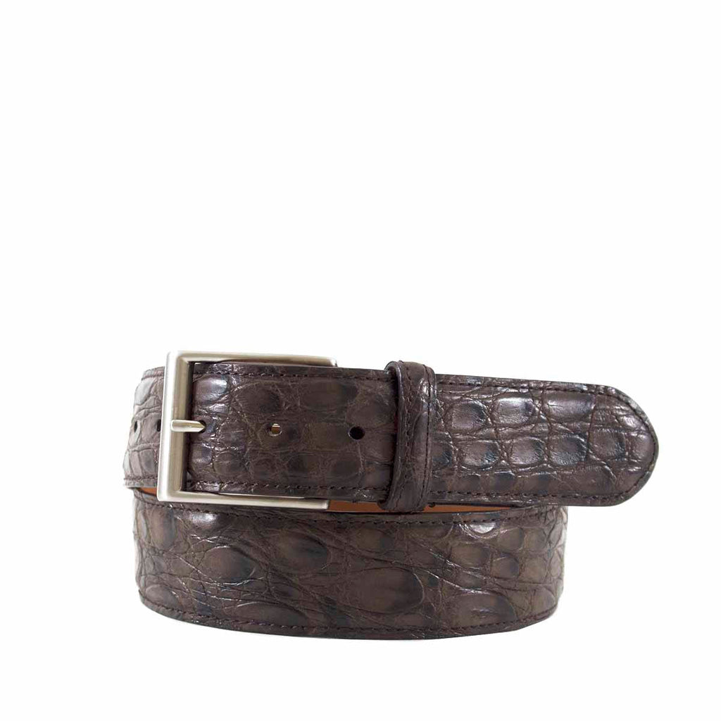 Genuine Vintage Caimen Crocodile Casual Belt