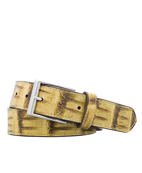 Vintage Crocodile Tail Belt | Bryant Park - Made in the USA