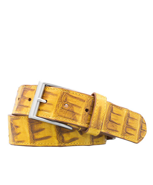 Vintage Crocodile Tail Belt | Bryant Park  - Made in the USA