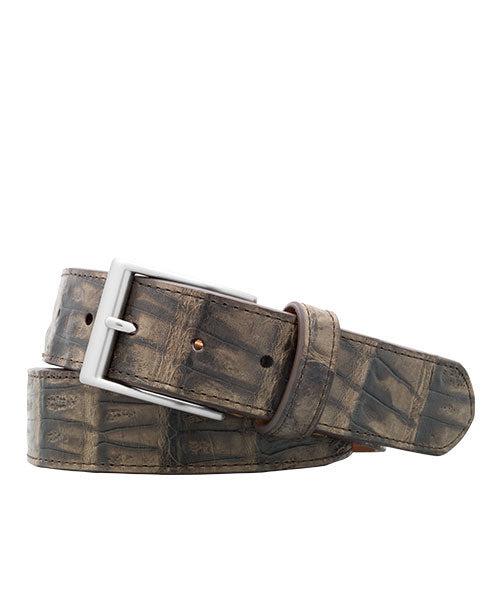 Vintage Crocodile Tail Belt | Bryant Park  - Made in the USA