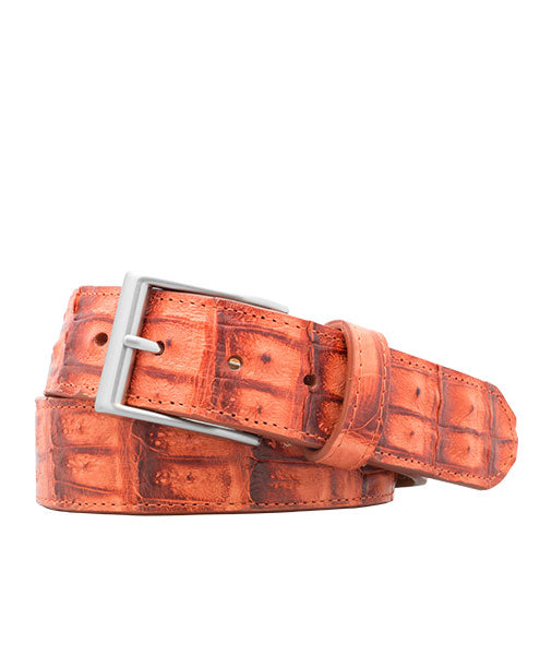 Vintage Crocodile Tail Belt | Bryant Park  - Made in the USA