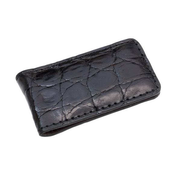 Genuine Shiny Crocodile Magnetic Money Clip | USABPM