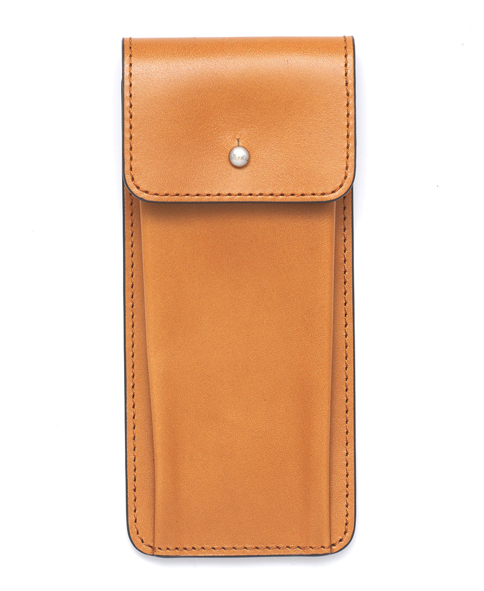 Tan Genuine Leather Watch Case | Bryant Park