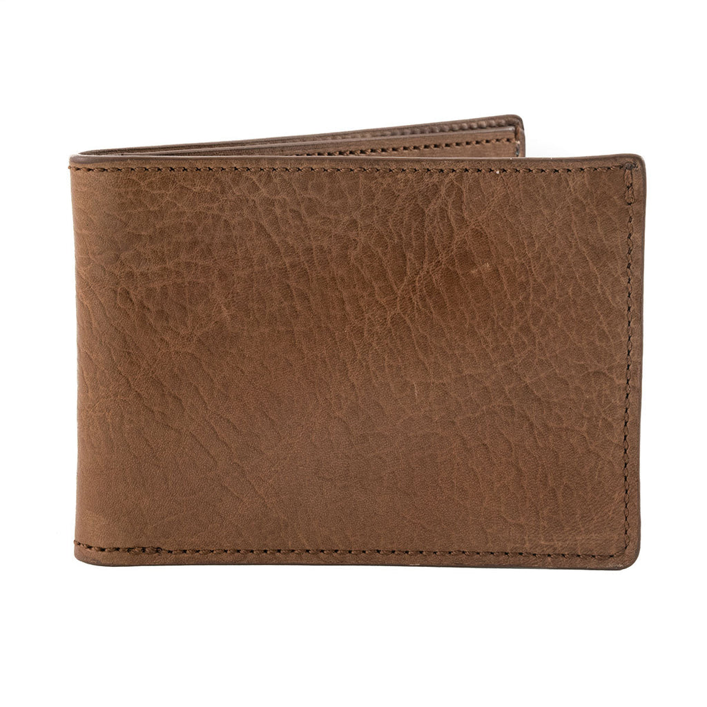 Vintage-Feel Leather Wallet