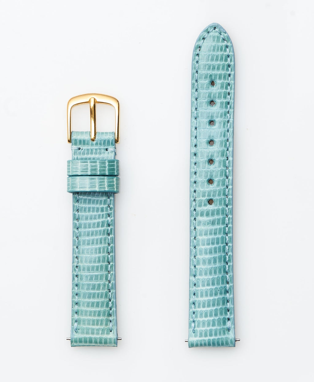 Baby Blue Genuine Java Lizard | h2002