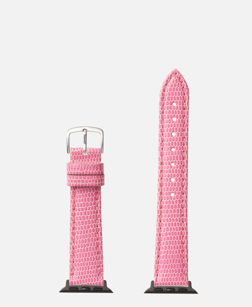 Pink Lizard Grain Apple Watch Compatible 38mm/40mm Watch Band