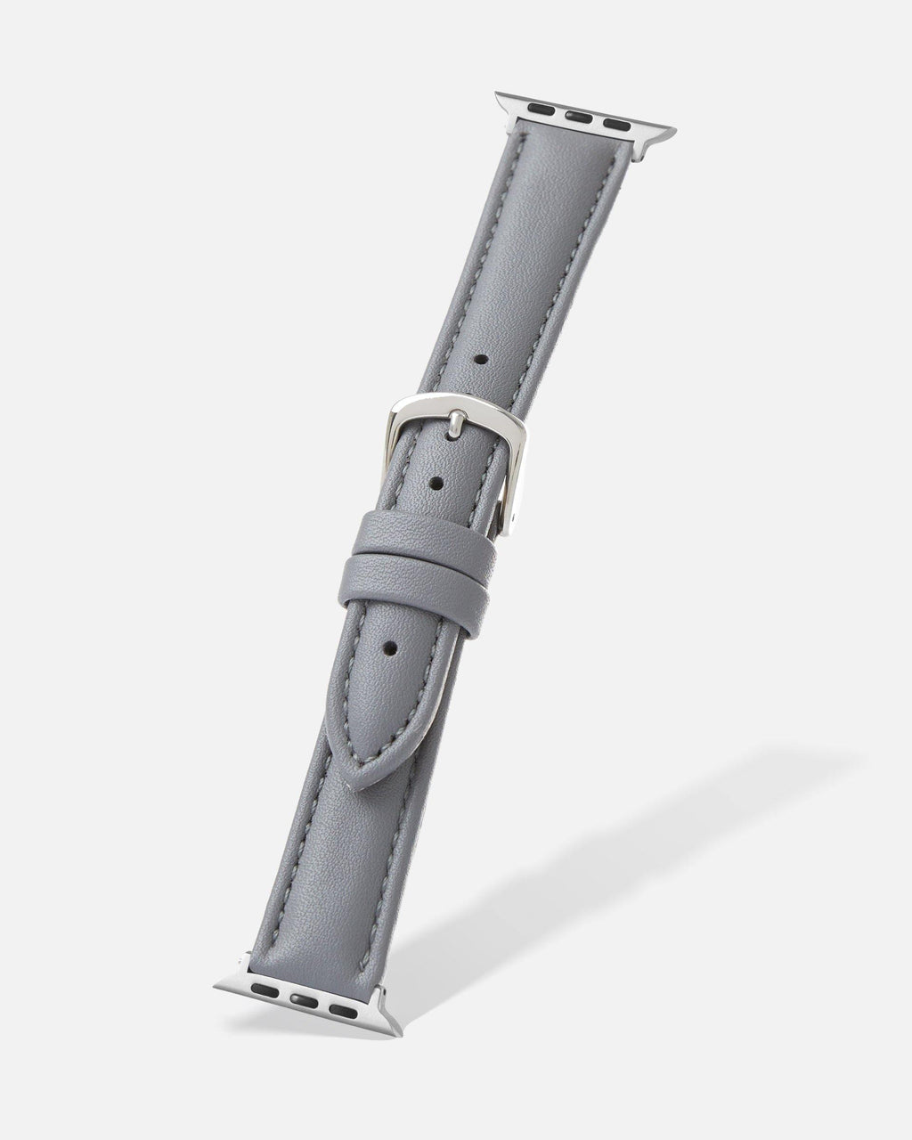 Grey Genuine Microfiber Apple Watch Band