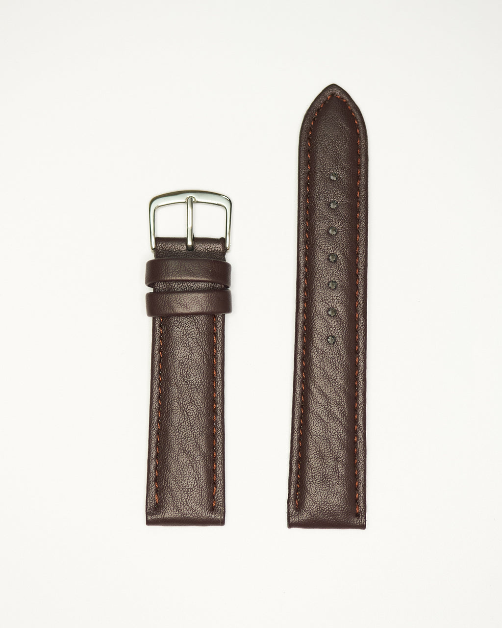 Brown Genuine Microfiber with Grain | Traditional - H0754