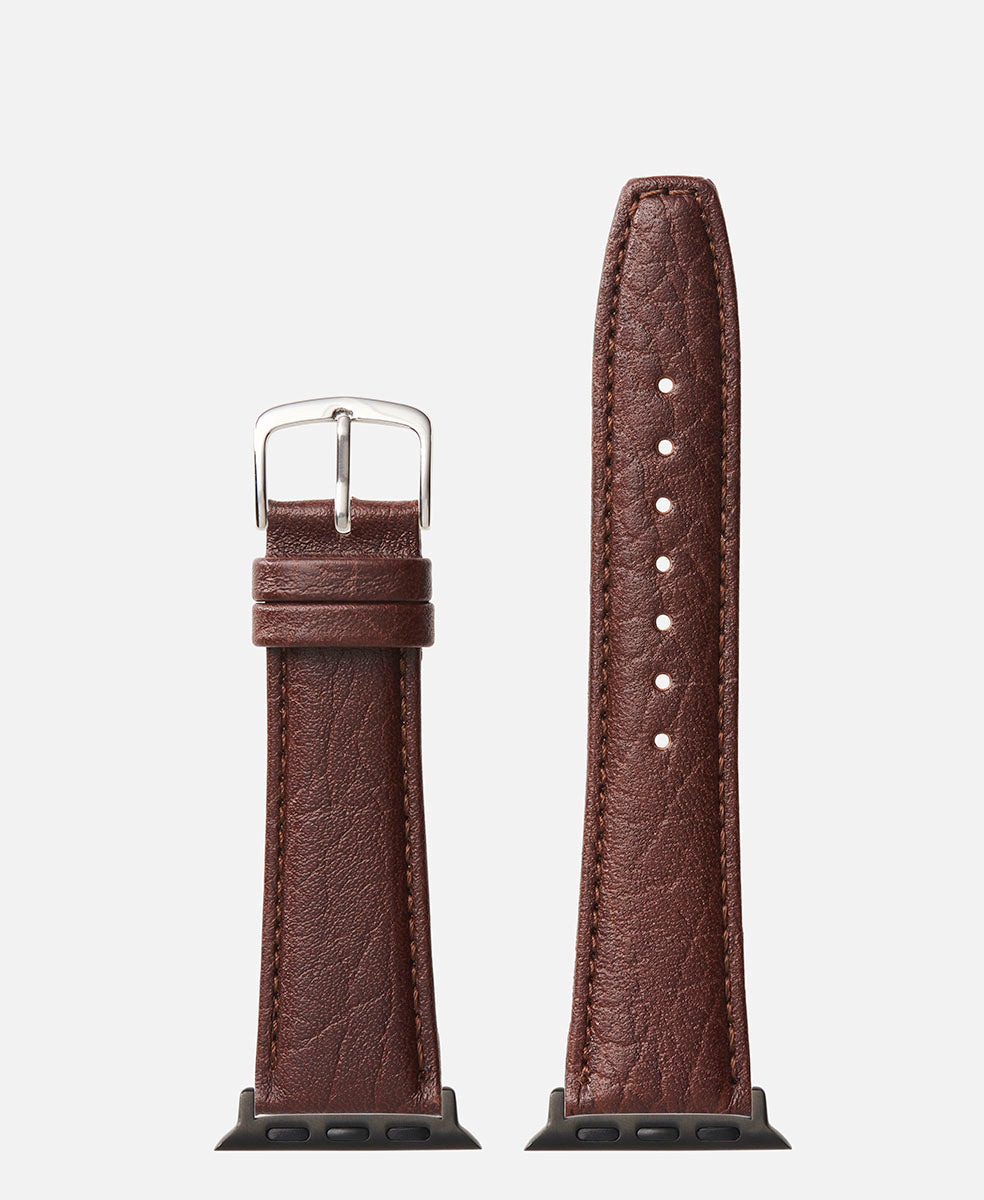 Brown Shrunken Grain | Apple Watch Compatible - H0788