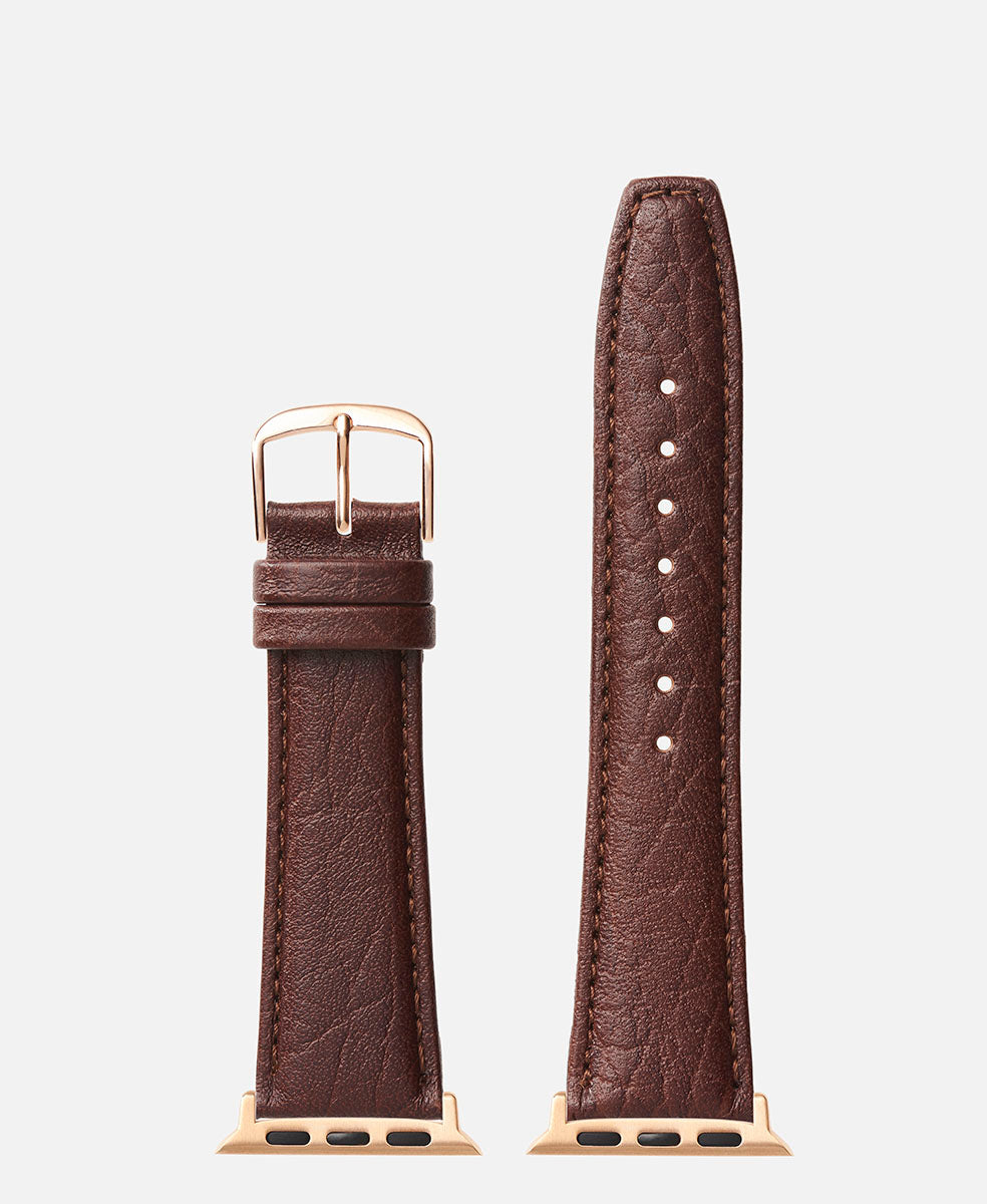 Brown Shrunken Grain | Apple Watch Compatible - H0788