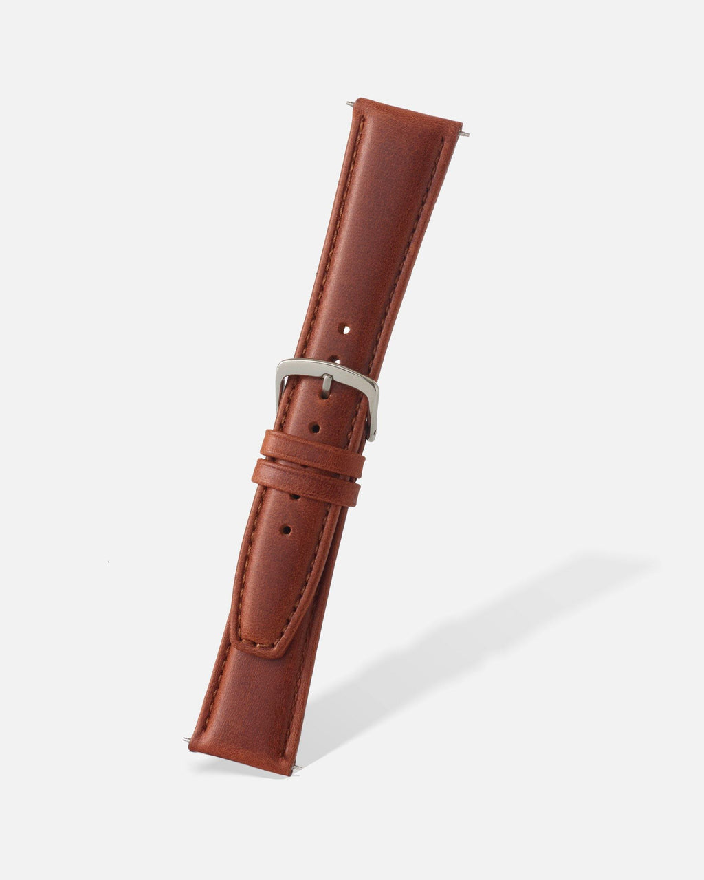 Chestnut Genuine Oil Tan Leather Watch Band