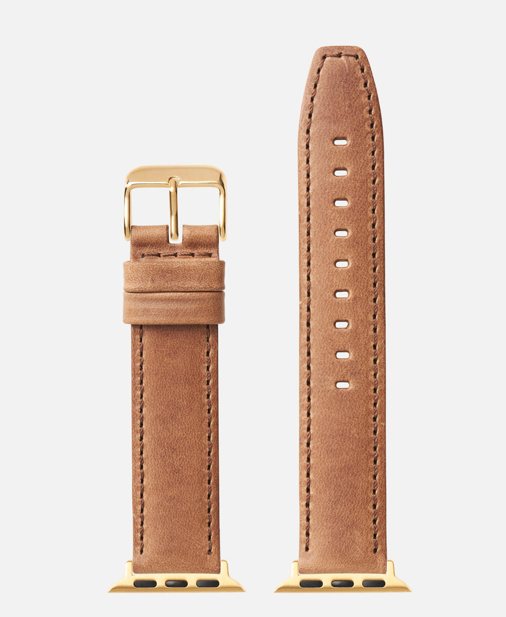 Apple Watch Compatible Rust Color Distressed Crazy Horse 38mm/40mm 