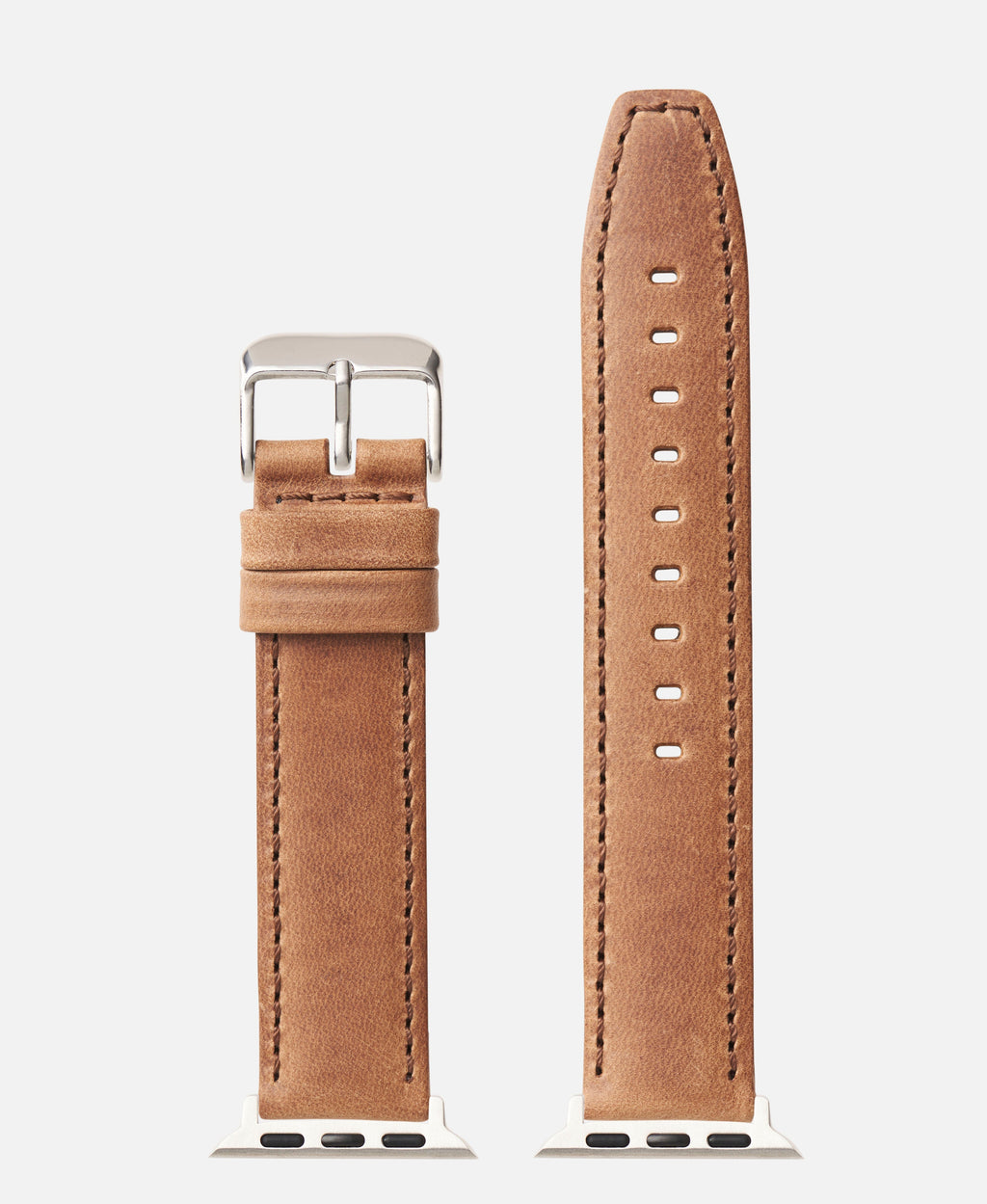 Apple Watch Compatible Rust Color Distressed Crazy Horse 38mm/40mm 