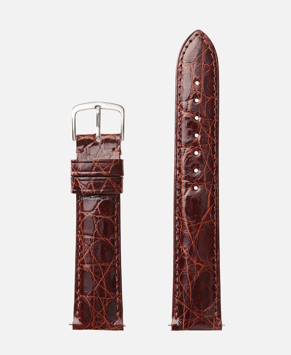 Honey Genuine Crocodile | USA Made - Traditional - H2001