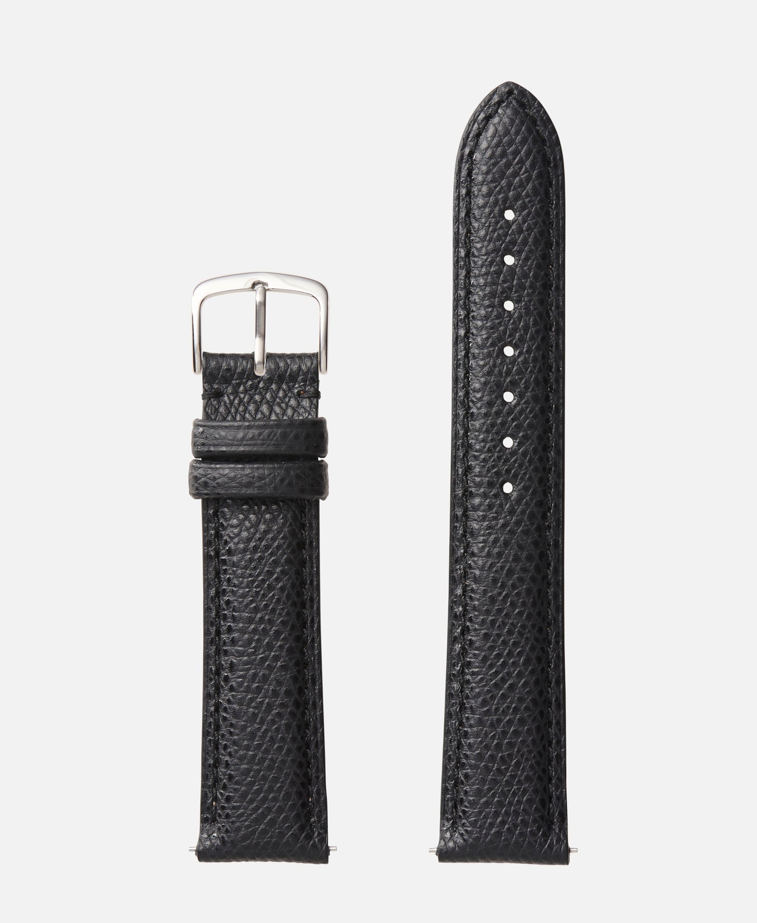 HERMES BLACK LEATHER WATCHBAND HERMÈS Leather Black Wristwatch Bands for sale | eBay main image 3