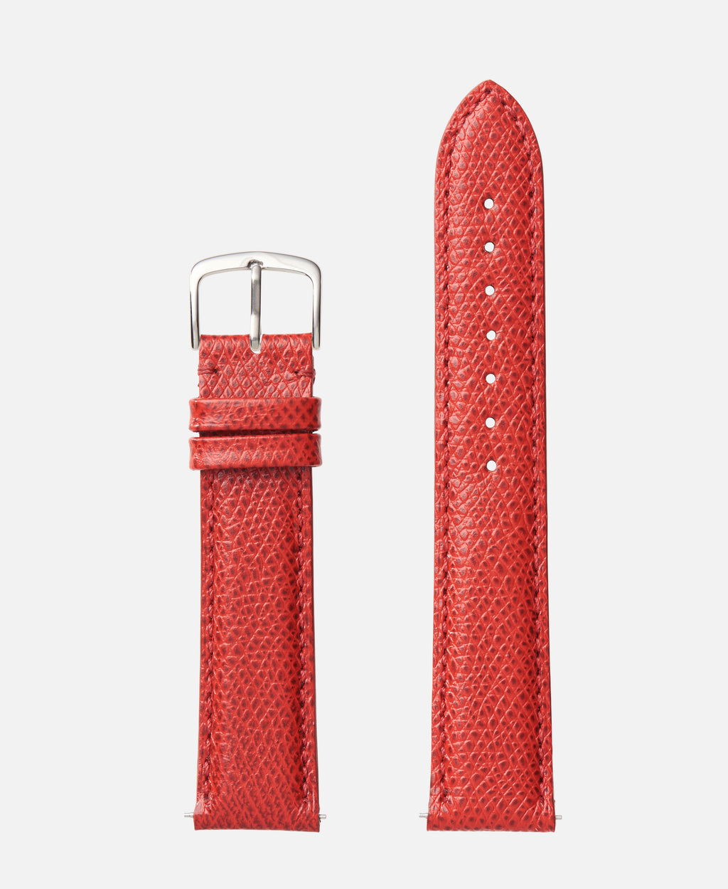 Red Genuine Hèrmes Leather | USA Made - Traditional - H2045
