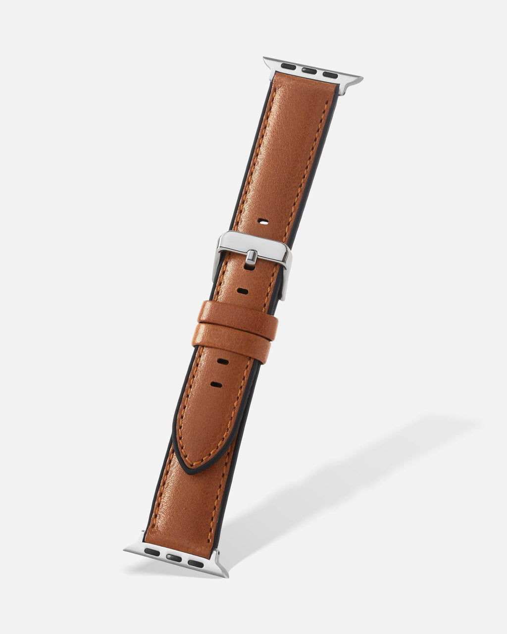 Tan Smooth Hybrid Apple Watch Band